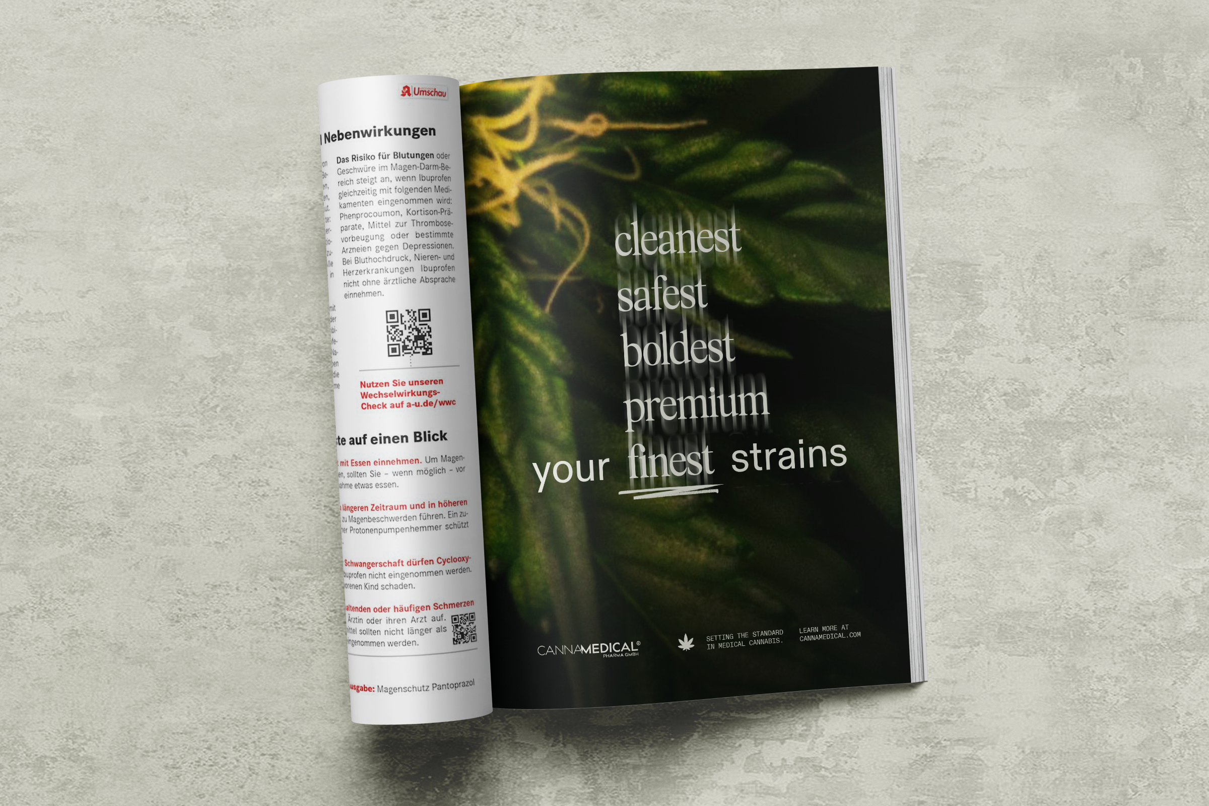 Cannamedical-Anzeige